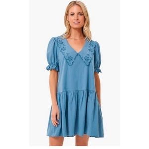 Pomander Place collared dress